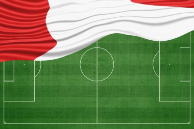 Futbol sahasında Peru Bayrağı, Ulusal Futbol