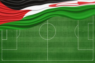 Sahra Arap Demokratik Futbol Sahasında Bayrak Hedefi, Ulusal Futbol