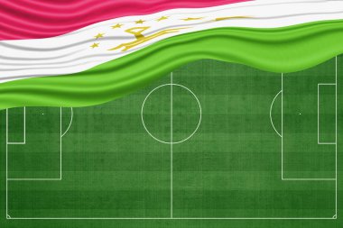 Futbol sahasında Tacikistan Bayrağı, Ulusal Futbol