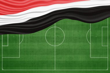 Futbol sahasında Yemen Bayrağı, Ulusal Futbol