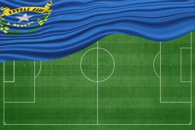 Nevada Futbol Sahasında Bayrak, Ulusal Futbol