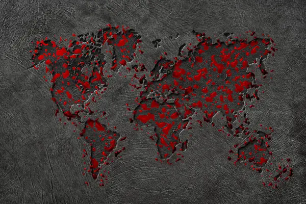 Dünya Haritası Kanla Kaplandı, Küresel Şiddet