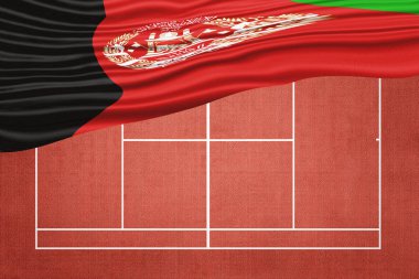 Afganistan Bayrağı Clay Tenis Sahası, Spor Sembolü