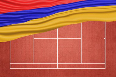 Clay Tenis Sahasında Ermenistan Bayrağı, Spor Sembolü