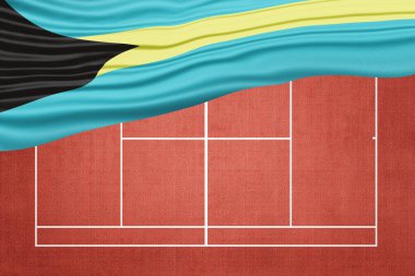 Clay Tenis Sahası Bahamalar Bayrağı, Spor Sembolü