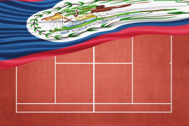 Belize Bayrağı Clay Tenis Sahası, Spor Sembolü