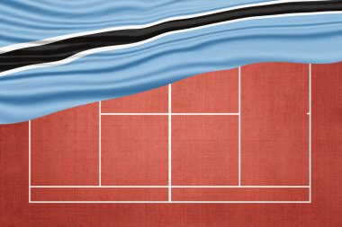 Botswana Bayrağı Clay Tenis Sahası, Spor Sembolü