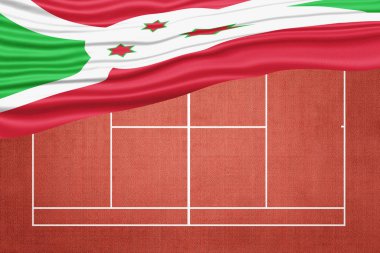 Burundi Bayrağı Clay Tenis Sahası, Spor Sembolü
