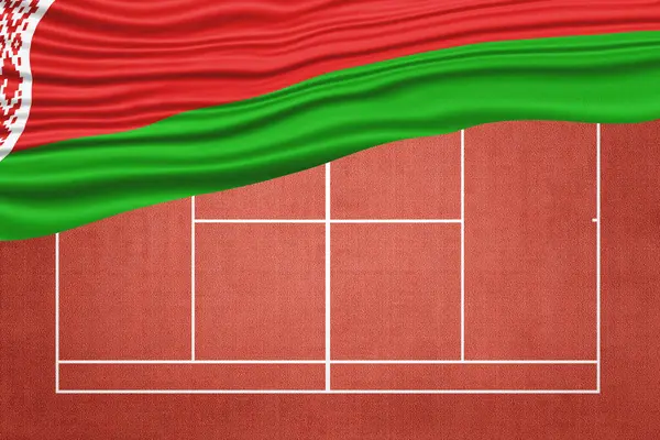 Clay Tenis Sahası Beyaz Rusya Bayrağı, Spor Sembolü