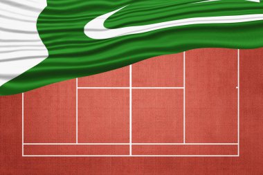 Pakistan Bayrağı Clay Tenis Sahası, Spor Sembolü
