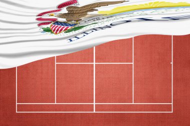 Illinois Bayrağı Clay Tenis Sahası, Spor Sembolü