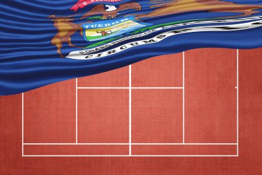 Michigan Bayrağı Clay Tenis Sahası, Spor Sembolü