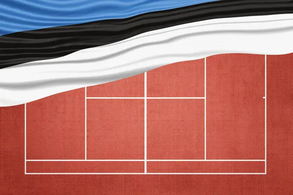 Clay Tenis Sahası Estonya Bayrağı, Spor Sembolü