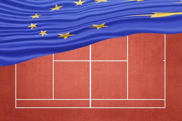 Avrupa Birliği Bayrağı Clay Tenis Sahası, Spor Sembolü