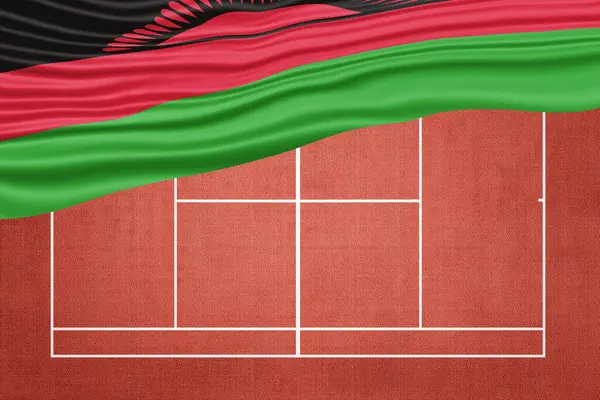Clay Tenis Sahasında Malavi Bayrağı, Spor Sembolü