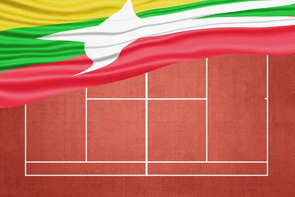 Myanmar Bayrağı Clay Tenis Sahası, Spor Sembolü