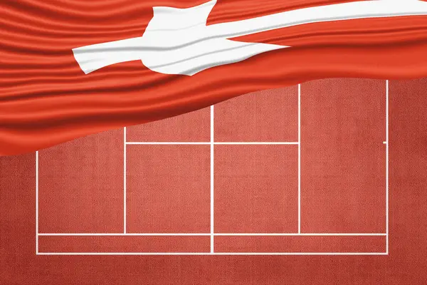 İsviçre Bayrağı Clay Tenis Sahası, Spor Sembolü