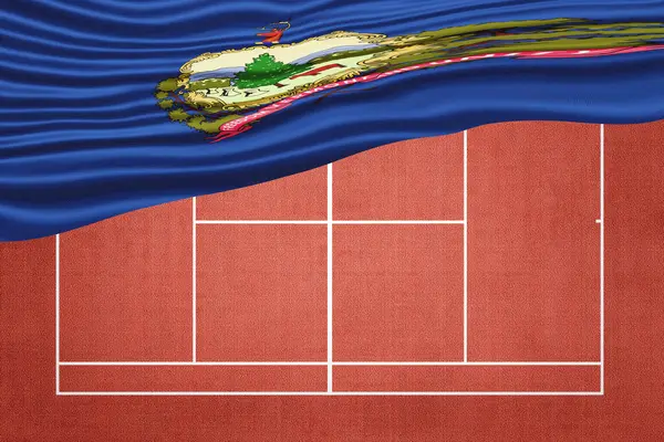 Clay Tenis Sahası Vermont Bayrağı, Spor Sembolü