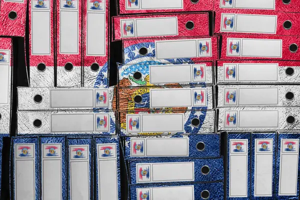 Missouri Bayrak Renkleri Dosya Yığını, Bürokrasi ve Hükümet İdaresi Onayı