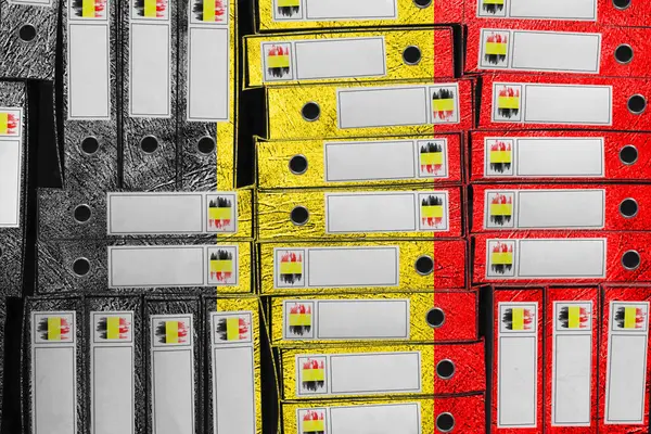 Belçika Bayrak Renkleri Dizin Yığını, Bürokrasi ve Hükümet İdaresi Onayı
