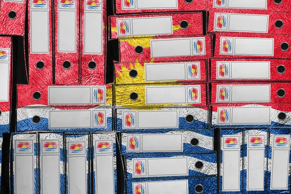 Kiribati Bayrak Renkleri Dizin Yığını, Bürokrasi ve Hükümet İdaresi Onayı