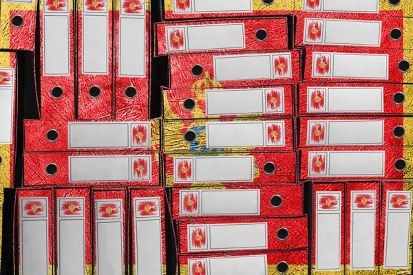 Karadağ Bayrak Renkleri Dizini, Bürokrasi ve Hükümet İdaresi Onayı