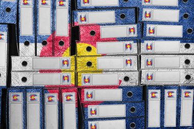 Colorado Bayrak Renkleri Dosya Yığını, Bürokrasi ve Hükümet Yönetimi Onayı