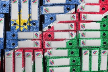 Namibya Bayrak Renkleri Dizin Yığını, Bürokrasi ve Hükümet İdaresi Onayı