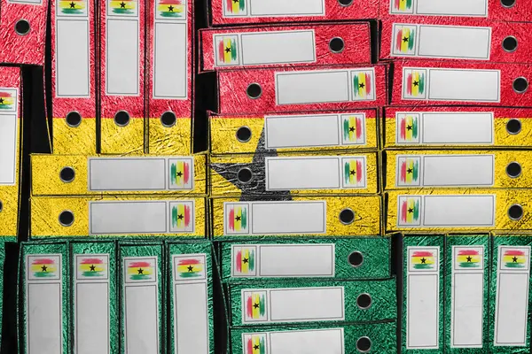 Gana Bayrak Renkleri Dosya Yığını, Bürokrasi ve Hükümet İdaresi Onayı