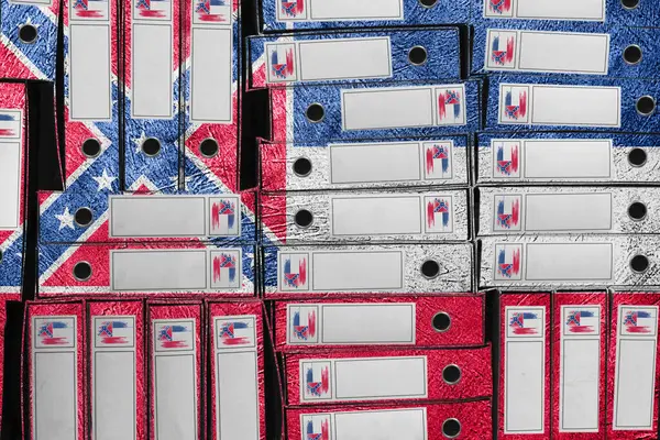 Mississippi Bayrak Renkleri Dosya Yığını, Bürokrasi ve Devlet İdaresi Onayı