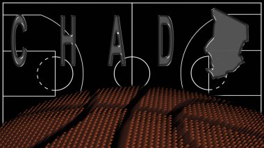 Çad basketbol sahasında, Ulusal Tema Konsepti