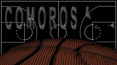 Komoros Basketbol Sahasında, Ulusal Tema Konsepti