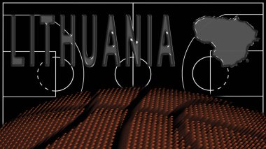 Litvanya Basketbol Sahası, Ulusal Tema Konsepti