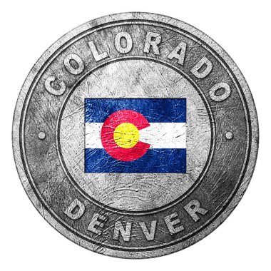 Haritalı Colorado Bayrak Düğmesi, Bozuk Para Biçimi