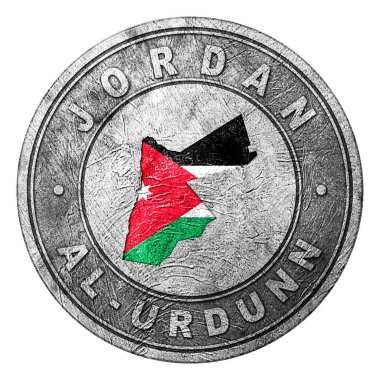 Haritalı Jordan Bayrak Düğmesi, Bozuk Para Biçimi