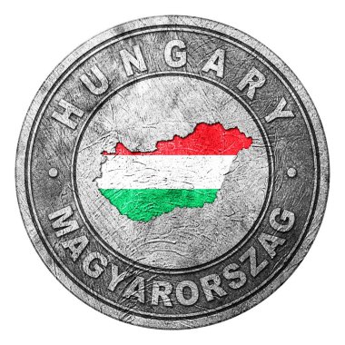 Haritalı Macaristan Bayrak Düğmesi, Bozuk Para Biçimi