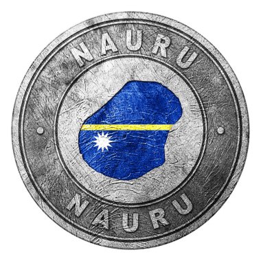 Haritalı Nauru Bayrak Düğmesi, Bozuk Para Biçimi