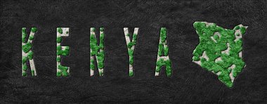 Kenya Yeniden Ormanlanma Yeşil Gündem Haritası, İklim Mesajı