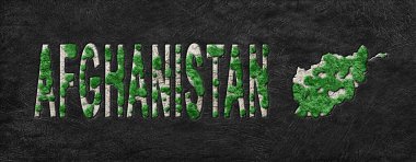 Afganistan Haritası Yeniden Ormanlama Yeşil Gündem, İklim Mesajı