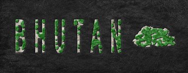 Bhutan Yeniden Ormanlama Yeşil Gündem Haritası, İklim Mesajı