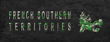 Fransız Güney Bölgelerinin Haritası Ormanlama Yeşil Gündem, İklim Mesajı