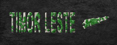 Timor Leste 'nin Orman Yenileme Yeşil Gündem Haritası, İklim Mesajı