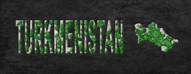 Türkmenistan 'ın Yeşil Gündem Yeniden Ormanlandırması Haritası, İklim Mesajı