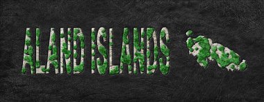 Aland Adaları 'nın Haritası Yeşil Gündem, İklim Mesajı