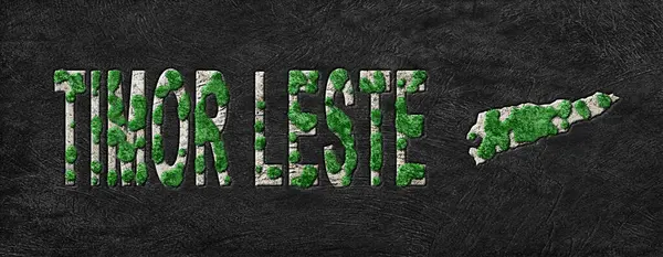 Timor Leste 'nin Orman Yenileme Yeşil Gündem Haritası, İklim Mesajı