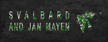 Svalbard Haritası ve Jan Mayen Yeniden Ormanlama Yeşil Gündem, İklim Mesajı