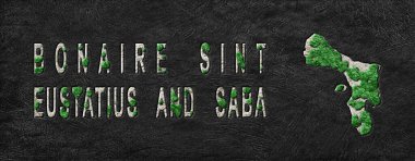 Karayip Hollanda Haritası Yeşil Gündem Yeniden Ormanlama, İklim Mesajı