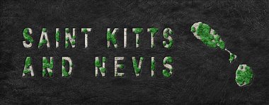 Saint Kitts ve Nevis Ormanlarının Haritası Yeşil Gündem, İklim Mesajı