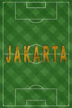 Jakarta Turizm ve Seyahat, beyaz arka plan