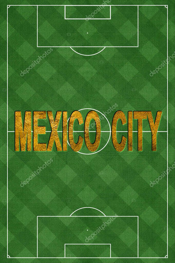 Mexico City Tourism and travel, white background
